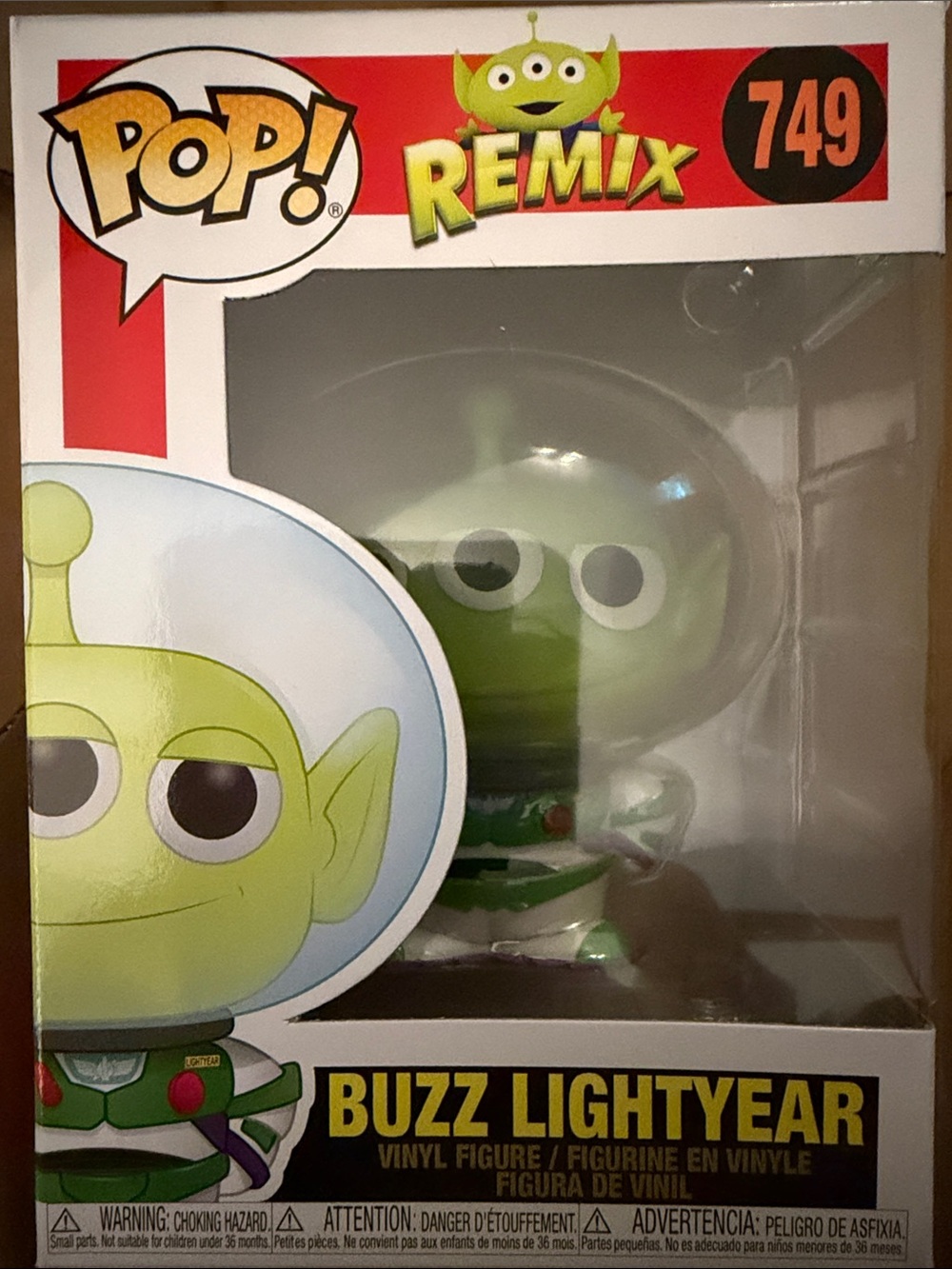 Funko Pop Buzz Lightyear Remix Alien #749